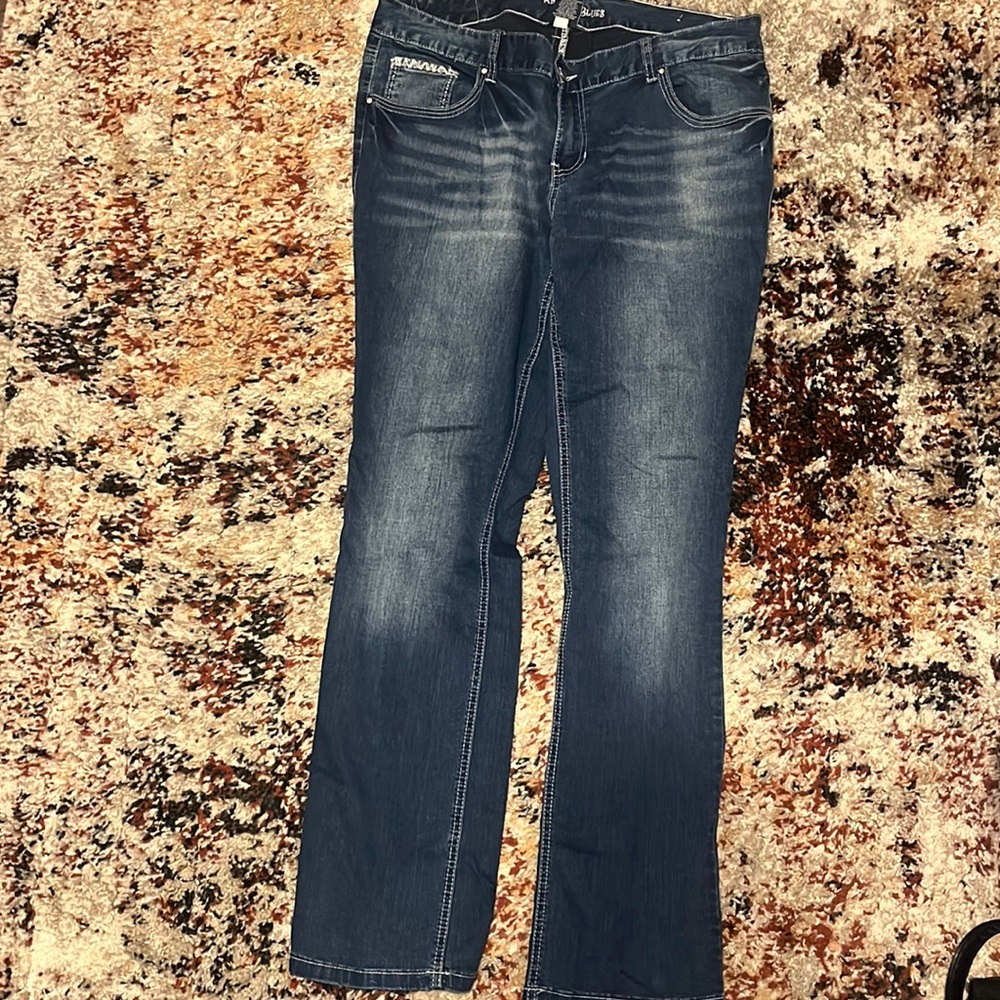 Denim cowgirl jeans